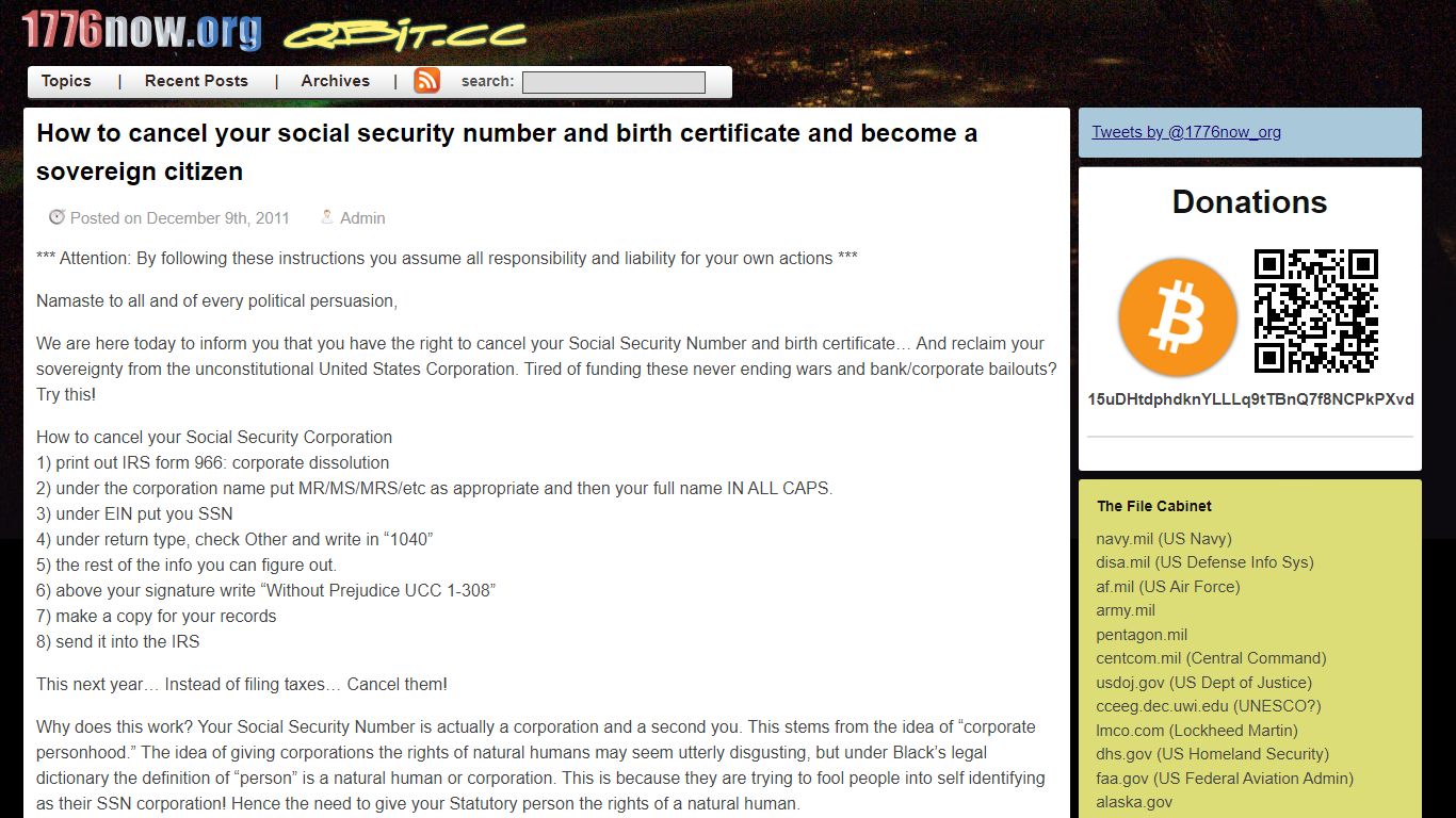 How to cancel your social security number and birth certificate and ...